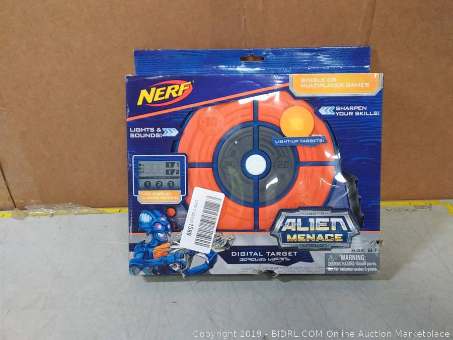 nerf alien menace target