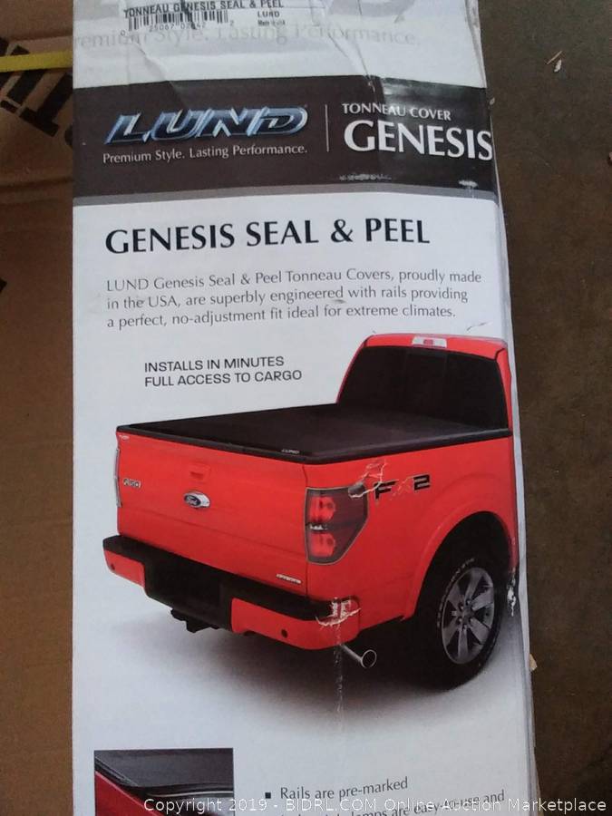 Lund 99073 Genesis Seal Peel Truck Bed Tonneau Cover For 2004 2018 Ford F 150 2006 2008 Lincoln Mark Lt Fits 6 5 Bed Auction Bidrl Com Online Auction Marketplace