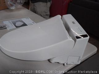 TOTO SW2044#01 C200 WASHLET Electronic Bidet Toilet Seat with Premist and SoftClose Lid, Elongated, Cotton White (Online 429.00)