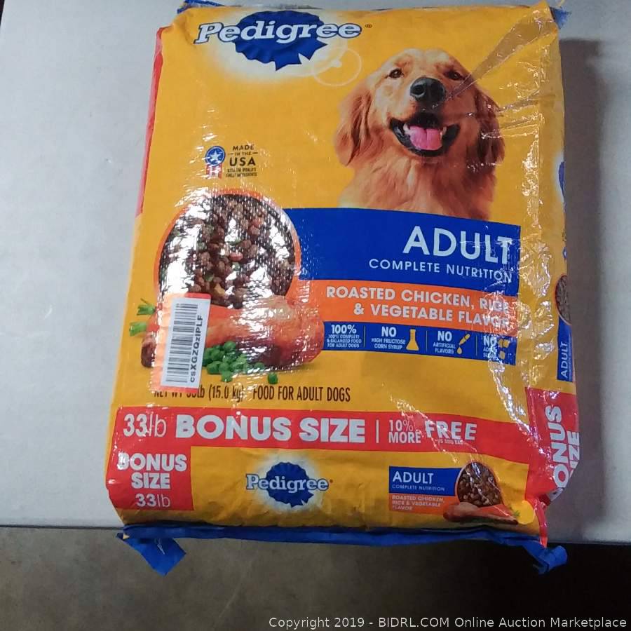 Pedigree 33 hotsell lb dog food