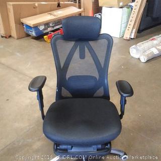 Sihoo Ergonomics Mesh Office Chair Recliner, Adjustable Headrest, Backrest, Armrest, Black (Online $239.98)