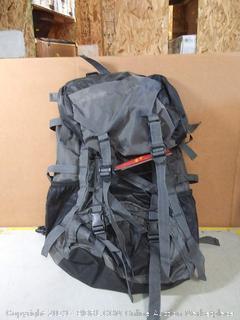 Free Knight 60L Internal Frame Backpack Hiking Travel Backpack Camping Rucksack 60L Extra Large (Black)
