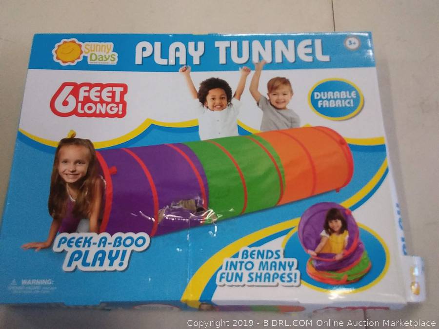 sunny days play tunnel