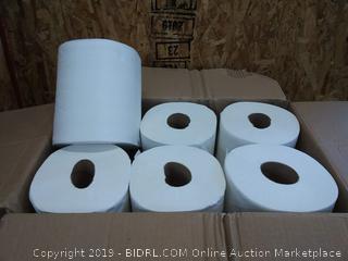 SofPull Centerpull Regular Capacity Paper Towel by GP PRO (Georgia-Pacific), White, 28124, 320 Sheets Per Roll, 6 Rolls Per Case