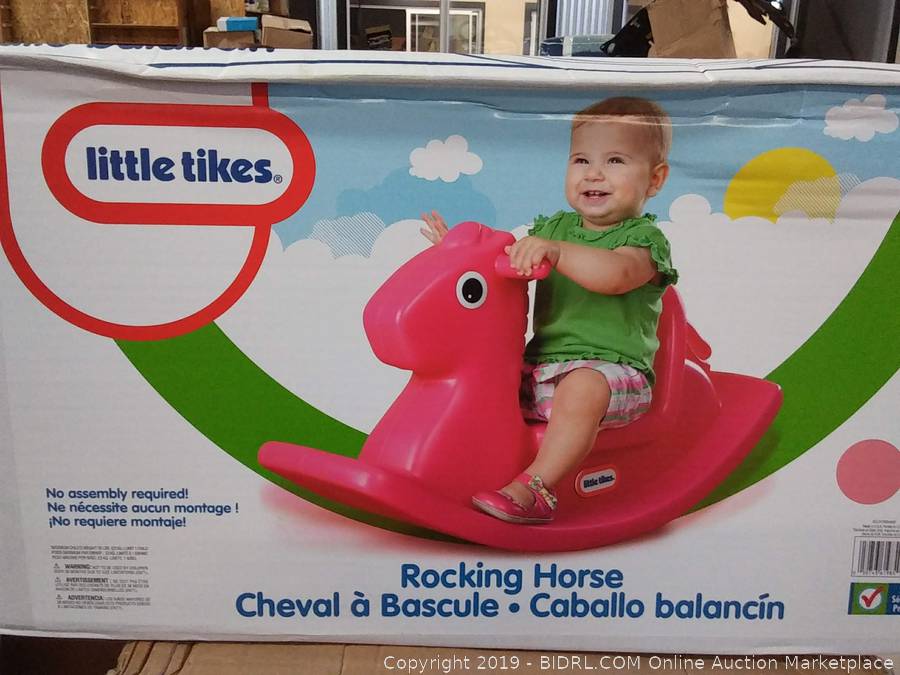 little tikes rocking horse red