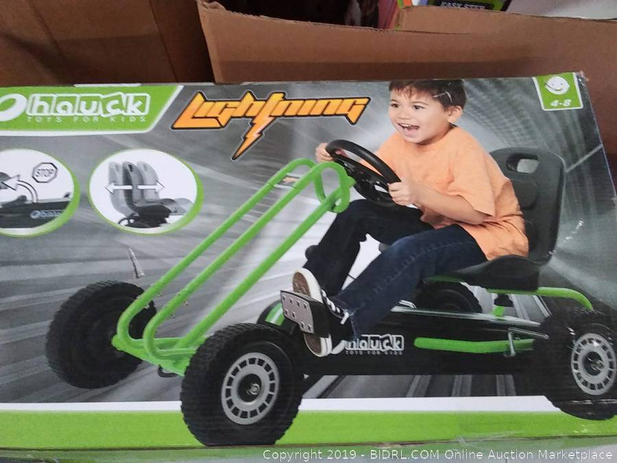 Race Green for sale online Hauck Lightning Pedal Go-Kart 
