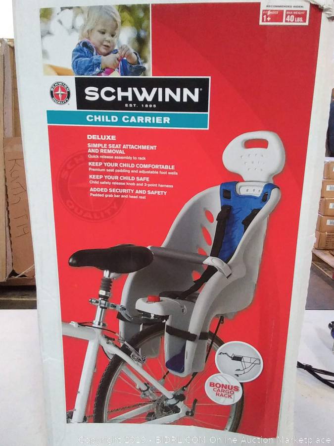 schwinn child bike carrier