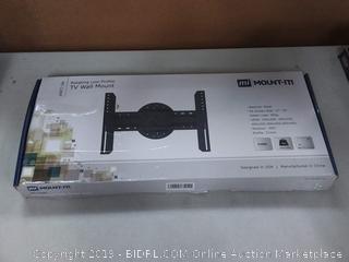 Mount-It! TV Wall Mount Landscape to Portrait Rotation, Fixed Mounting Bracket, Low-Profile for Samsung, Sony, Toshiba, Sharp, LG, Element, Westinghouse, TCL 32 to 60 Inch (some 70") TVs, 110 lbs Factory Sealed