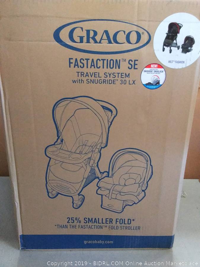 graco fast action se travel system