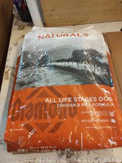 Diamond Naturals All Life Stages Real Meat Recipe Dry Dog Food With Premium Ingredients With Grain And Real Cage Free Chicken 40Lb