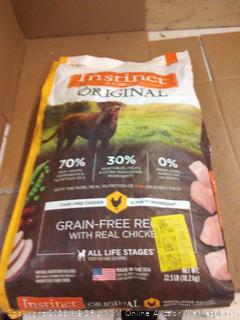 Instinct Original Grain Free Recipe with Real Chicken Natural Dry Dog Food by Nature's Variety, 22.5 lb. Bag