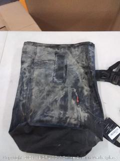 A-LAB Model A Waterproof Bicycle Backpack Messenger Backpack Courier backpack made of robust truck tarpaulin (26 l) with extra sleeve for 15"laptop Macbook Tablet Chromebook(good condition just needs washing)