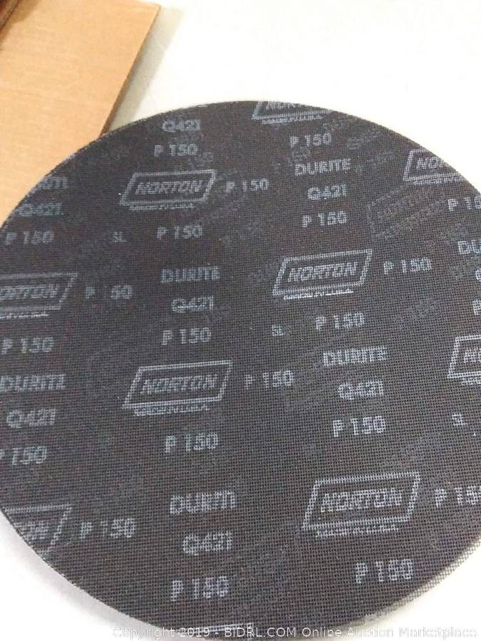 Norton 20515 Q421 16-Inch 150 Grit Screen Disc 10 Sheets per Pack