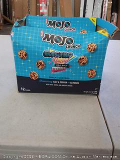 CLIF Bar Mojo Crunch Clusters - Sweet and Salty Snack - Electro Almond Sea Salt - (1.06 Ounce Pouch, 12 Count)