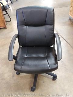 Essentials Leather Executive Office/Computer Chair with Arms - Ergonomic Swivel Chair (ESS-6000) (Online $58.00) LOBBY