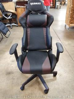 Drakon DK702 Gaming Chair Racing Style PU Leather High-Back Ergonomic Swivel Chair with Headrest and Lumbar Support, Brown (Online $139.99) LOBBY