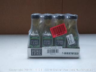 Pure Leaf, Iced Tea, 0 Calories Unsweetened Green Tea, Real Brewed Tea, 18.5 fl oz. bottles (12 Pack)