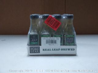 Pure Leaf, Iced Tea, 0 Calories Unsweetened Green Tea, Real Brewed Tea, 18.5 fl oz. bottles (12 Pack)