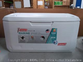 Coleman Coastal Xtreme Series Marine Portable Cooler, 120 Quart Tear on right front side preview item
