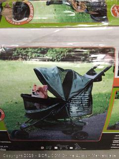 Pet Gear No-Zip Special Edition 3 Wheel Pet Stroller for Cats/Dogs, Zipperless Entry, Easy One-Hand Fold, Removable Liner (online $115)