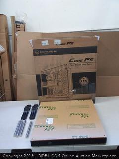 Thermaltake Core P5 Black Edition ATX Open Frame Panoramic Viewing Tt LCS Certified Gaming Computer Case CA-1E7-00M1WN-00($149)