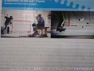 Skate Anytime - Synthetic Ice for Hockey - Skateable Artificial Ice Tiles - Backyard Ice Rink - Starter Kit (online $214)