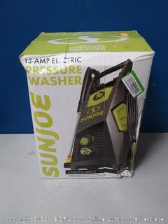 Sun Joe SPX3500 2300-PSI 1.48 GPM Brushless Induction Electric Pressure Washer, w/Brass Hose Connector box damage