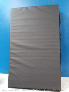BalanceFrom GoGym All-Purpose 4'x10'x2 Extra Thick High Density Anti-Tear Gymnastics Gym Folding Exercise Aerobics Mats (Black)