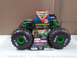 Monster Jam, Official Mega Grave Digger All-Terrain Remote Control Monster Truck with Lights (online $89)