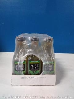 Pure Leaf, Iced Tea, 0 Calories Unsweetened Green Tea, Real Brewed Tea, 18.5 fl oz. bottles (12 Pack)