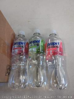 propel variety pack of three flavors watermelon black cherry kiwi strawberry 11 count one black cherry missing