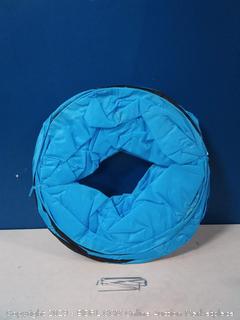 Houseables Dog Tunnel, Agility Equipment, 18 Ft Long, 24" Open, Polyester, Play Tunnels for Training Small & Medium Dogs, Park Playground Toy, Large Obstacle Course for Pets, with Carrying Case