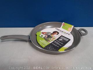 GreenLife CC001409-001 Healthy ceramic nonstick 12-inch open frypan, Quartz Grey(bottom scratched)