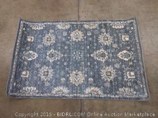 Gertmenian Traditional Rug Prime Label Oriental Area Carpet, 2.5 x 4 Scatter, Distressed Vintage Gray
