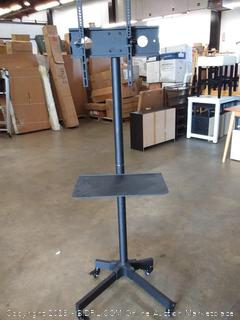 VIVO Mobile TV Cart for 23 to 55 inch LCD LED Plasma Flat Screen Panel Trolley Floor Stand with Locking Wheels (STAND-TV04M)