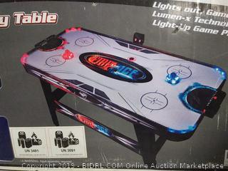 Triumph 54-inch Fire vs. ice air powered hockey table(Factory Sealed) COME PREVIEW!!!!! (online $125)