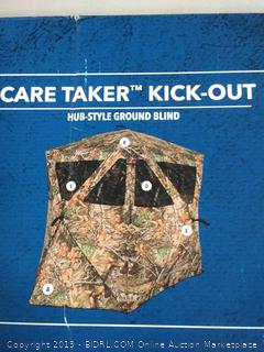 ameristep caretaker kick out hub style ground blind realtree(Factory Sealed) COME PREVIEW!!!! (online $85)