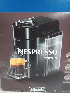Nespresso ENV135GY Coffee and Espresso Machine by De'Longhi, Graphite Metal(Factory Sealed) COME PREVIEW!!!! (online $140)