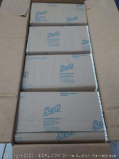 Scott Essential Multifold Paper Towels (01804) with Fast-Drying Absorbency Pockets, White, 16 Packs / Case, 250 Multifold Towels / Pack