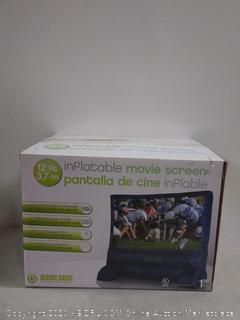 Deluxe Airblown Movie Screen Inflatable with Storage Bag, 144" Screen 12 FT TALL x 11.5 WIDE (online $99)