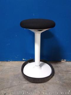 Standing Desk Chair, Standing Stool, Ergonomic Wobble Stool, 360° Swivel Balance Chair, Adjustable Height 23.6-33.5 Inches (online $135)