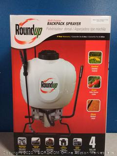 Roundup 190314 Backpack Sprayer for Fertilizers, Herbicides, Weed Killers & Insecticides, 4 Gallon(Factory Sealed) online $55