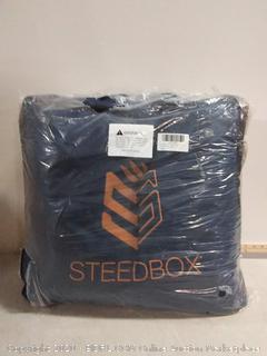SteedBox Horse Winter Turnout Blanket 1200D Rip Stop | 210 Nylon Lining and 250g Fill with Carry Bag (online $117)