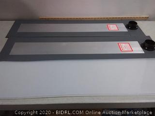 Crain 280 Heavy Duty Air Lifter footplates for Appliance Moving - these are the footplates only.