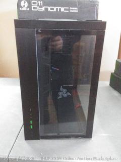 LIAN LI PC-O11 Dynamic Razer Edition Black Tempered Glass ATX Mid Tower Gaming Computer Case - PC-O11D Razer