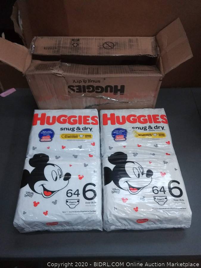 size 6 huggies snug and dry