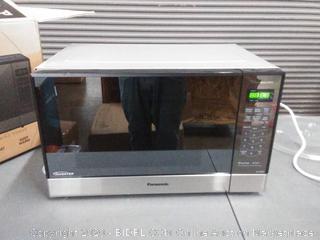 Panasonic Microwave Oven NN-SN686S Stainless Steel Countertop/Built-In with Inverter Technology and Genius Sensor, 1.2 Cu. Ft, 1200W(powers on)