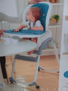 InGenuity™ SmartClean Trio Elite 3-in-1 Highchair™ Peacock Blue(Factory Sealed)COME PREVIEW!!!!! (online $105)
