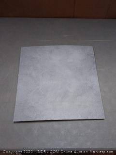 ROSEROSA Peel and Stick Engineered PVC Tiles Stone Concrete Pattern Durable Vinyl Flooring (ECK-203 : Square 4 Tiles)