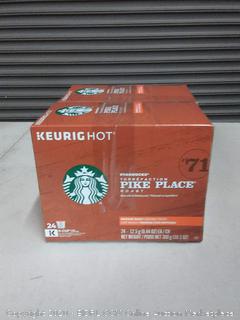 Starbucks Pike Place Roast Coffee K-Cup Pods Medium Roast Coffee Pods for Keurig Brewers 4 Boxes (96 Pods)